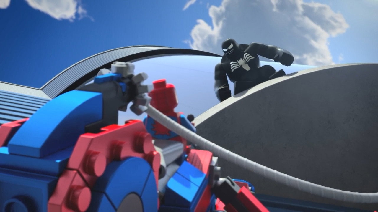 Backdrop for LEGO Marvel Человек-Паук: Раздражённый Веномом