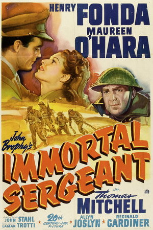 Poster for Immortal Sergeant