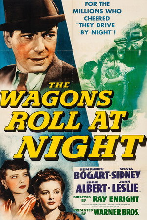 Poster for The Wagons Roll at Night