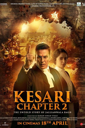 Poster for Kesari Chapter 2: The Untold Story of Jallianwala Bagh