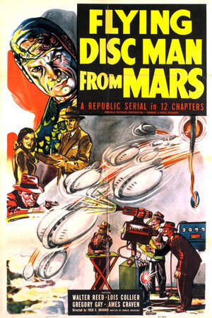 Poster for Человек летающего диска с Марса