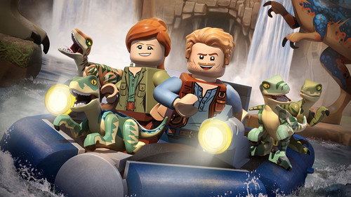 Backdrop for LEGO Мир Юрского Периода: Легенда Острова Нублар