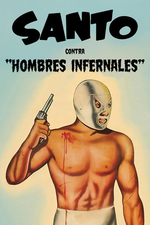 Poster for Santo vs. Infernal Men