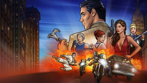 Backdrop for Спецагент Арчер