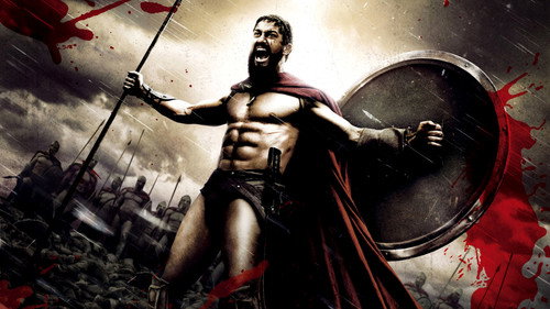Backdrop for 300 спартанцев