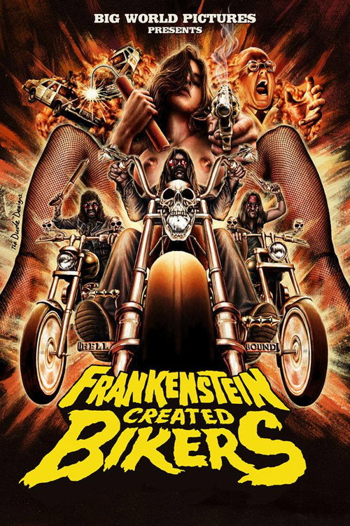 Poster for Франкенштейн создал байкеров