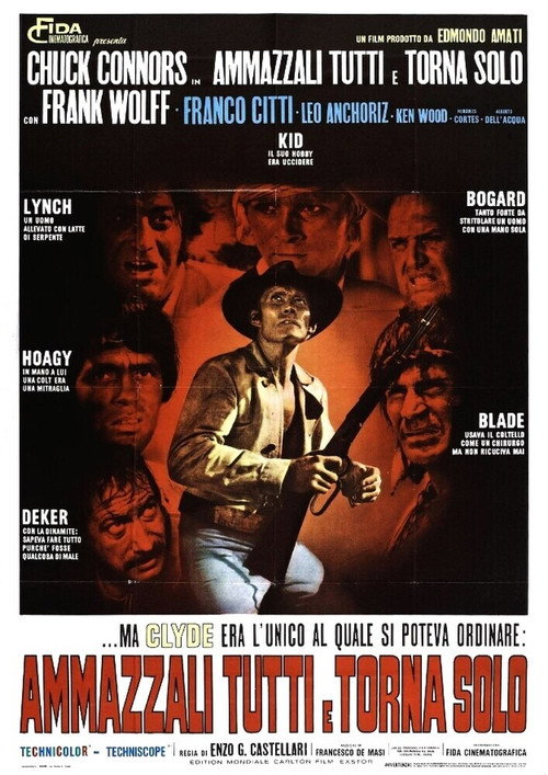 Poster for Kill Them All and Come Back Alone