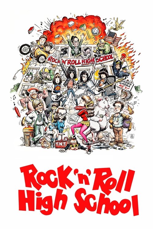 Poster for Rock 'n' Roll High School