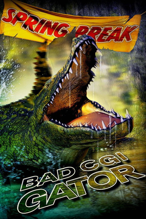 Poster for Плохо нарисованный аллигатор