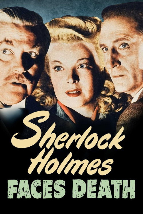 Poster for Шерлок Холмс перед лицом смерти
