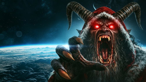 Backdrop for Крампус в космосе