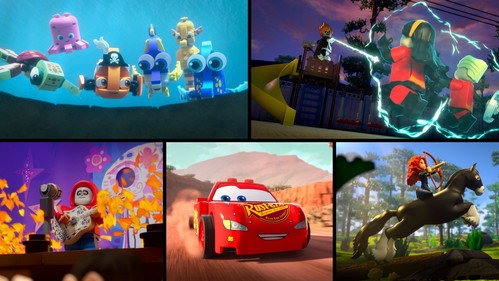Backdrop for LEGO Pixar: Кирпичи