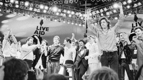 Backdrop for Live Aid: Рок-н-ролл во имя мира
