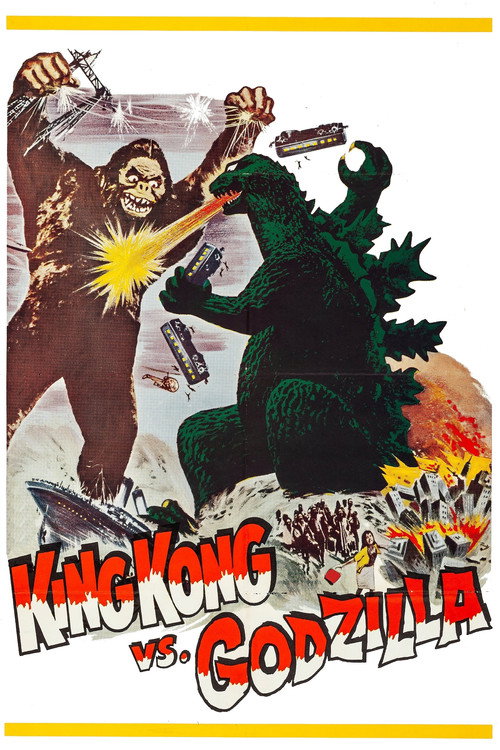 Poster for King Kong vs. Godzilla