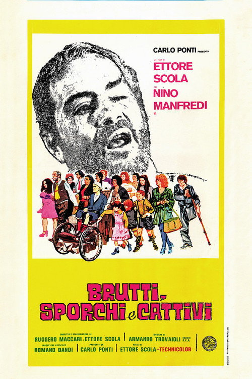 Poster for Отвратительные, грязные, злые