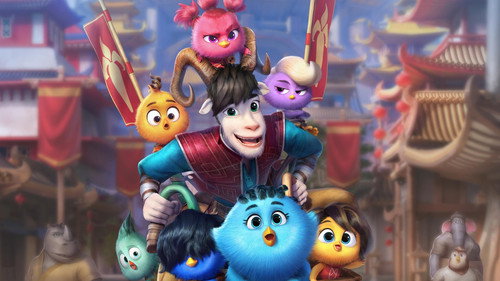 Backdrop for Большой пернатый побег