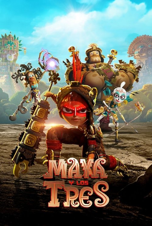 Poster for Maya and the Three