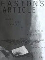 Poster for Easton's Article