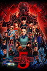 Poster for season 5 of Очень странные дела
