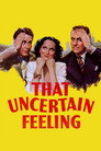 Poster for That Uncertain Feeling